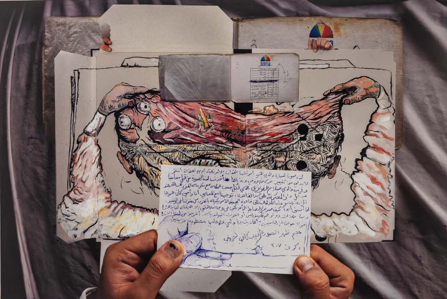 Ali Eyal. 6x9 doesn't fit everything and,. 2021. Photography by Thiele Elissa. Image courtesy of ChertLüdde